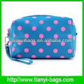 hot selling polka dot cosmetic bag